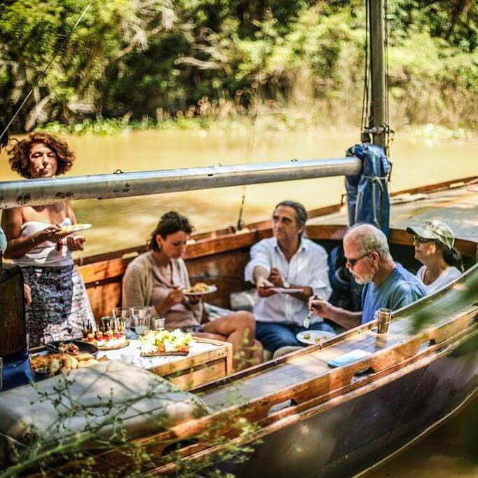 lunch on board